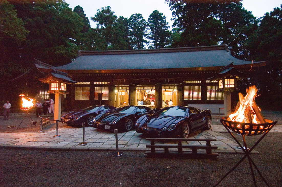 成功を祈願して立山の麓にある雄山神社で入魂式も済ませた！