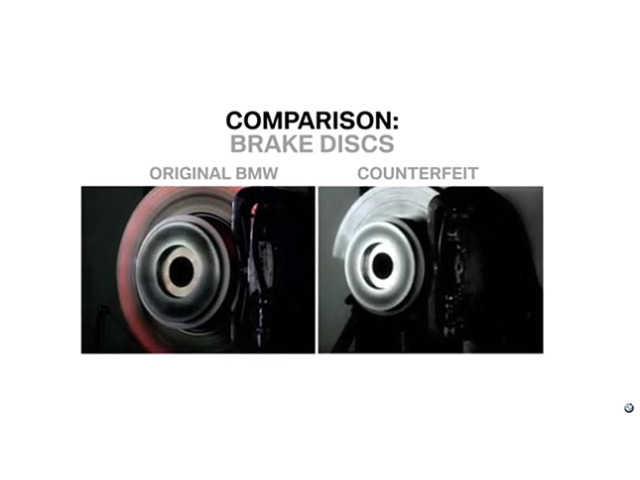 BMW USが模倣パーツの警告動画を作成