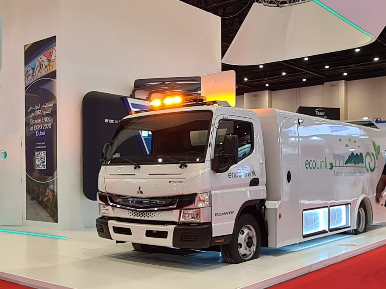 ��ɩ�դ�����EV�����ȥ�å���eCanter�פ�UAE�ǰ��̸���