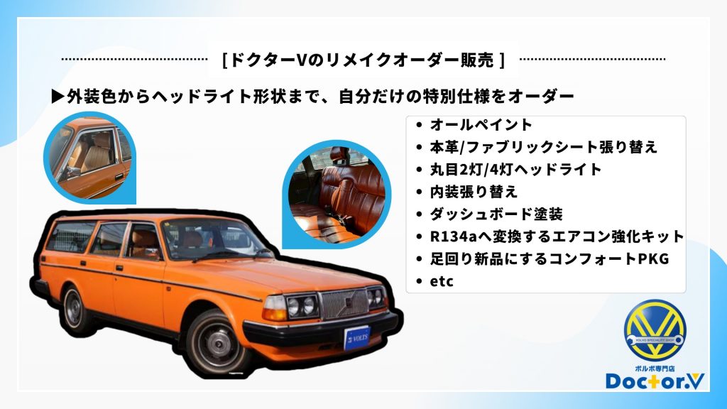 ドクターV リメイクオーダー型販売サービス 画像1