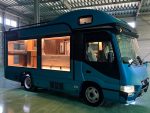 室内まる見え！“スケルトンキャンピングカー”がモビショーに登場