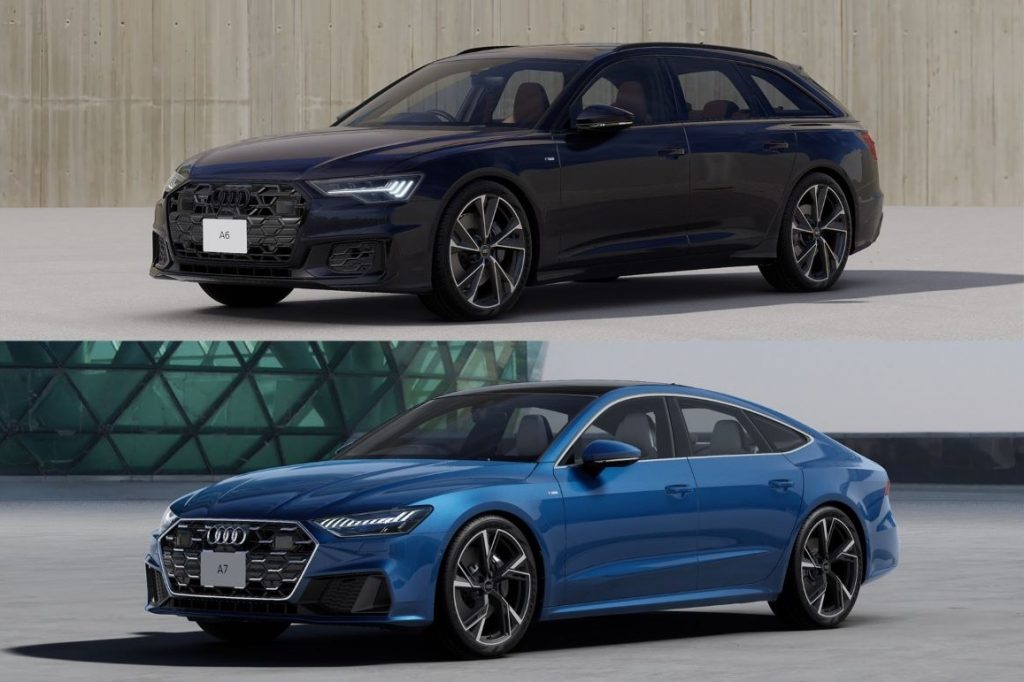 アウディ A6アバント A7スポーツバック エクスクルーシブ エディション