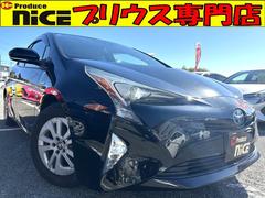 プリウス　Ｓセーフティプラス　衝突軽減ブレーキ・純正ナビ・ＥＴＣ２．０・Ｂｌｕｅｔｏｏｔｈ・Ｂカメ・レーンキープ・クルコン・オートマチックハイビーム・前後ドライブレコーダー・コーナーセンサー・パーキングアシスト・ＬＥＤヘッドライト（トヨタ）