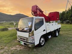 三菱　　キャンター　高所作業車　９．９Ｍ　５ＭＴ　８．３万ｋｍ（三菱）