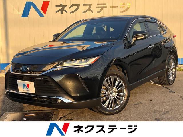 ハリアーハイブリッド(沖縄 中古車) 色:プレシャスブラックパール 支払総額:399.9万円 年式:2021年 走行距離：1.4万km